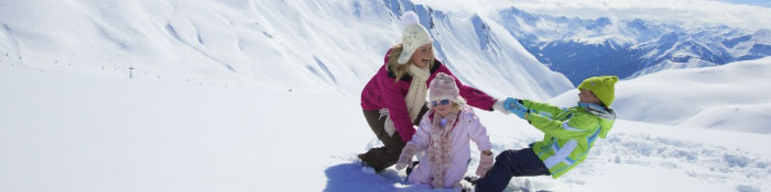skiurlaub oesterreich ladis familie